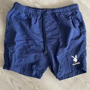 COPY - Playboy By PacSun Logo Nylon Shorts